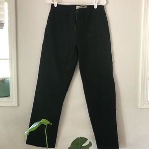 Men’s black slacks